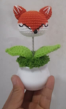 Fox Flower Pot 1