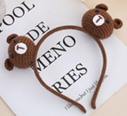 Brown Tedy Bear Hairband / HB017