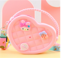 Portable Shoulder Bag Pouch Hello Kitty Wallet Bag 2