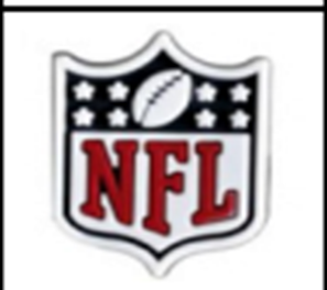 NFL Logo Shoe Charm