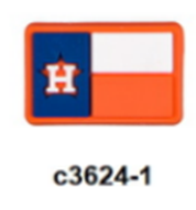 Houson Astros Flag Charm