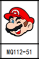 Shoe Charm Mario MQ112-51