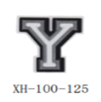 XH-100-125 / Black & White & Grey - Y