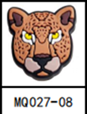 Shoe Charm Cheetah MQ027-08