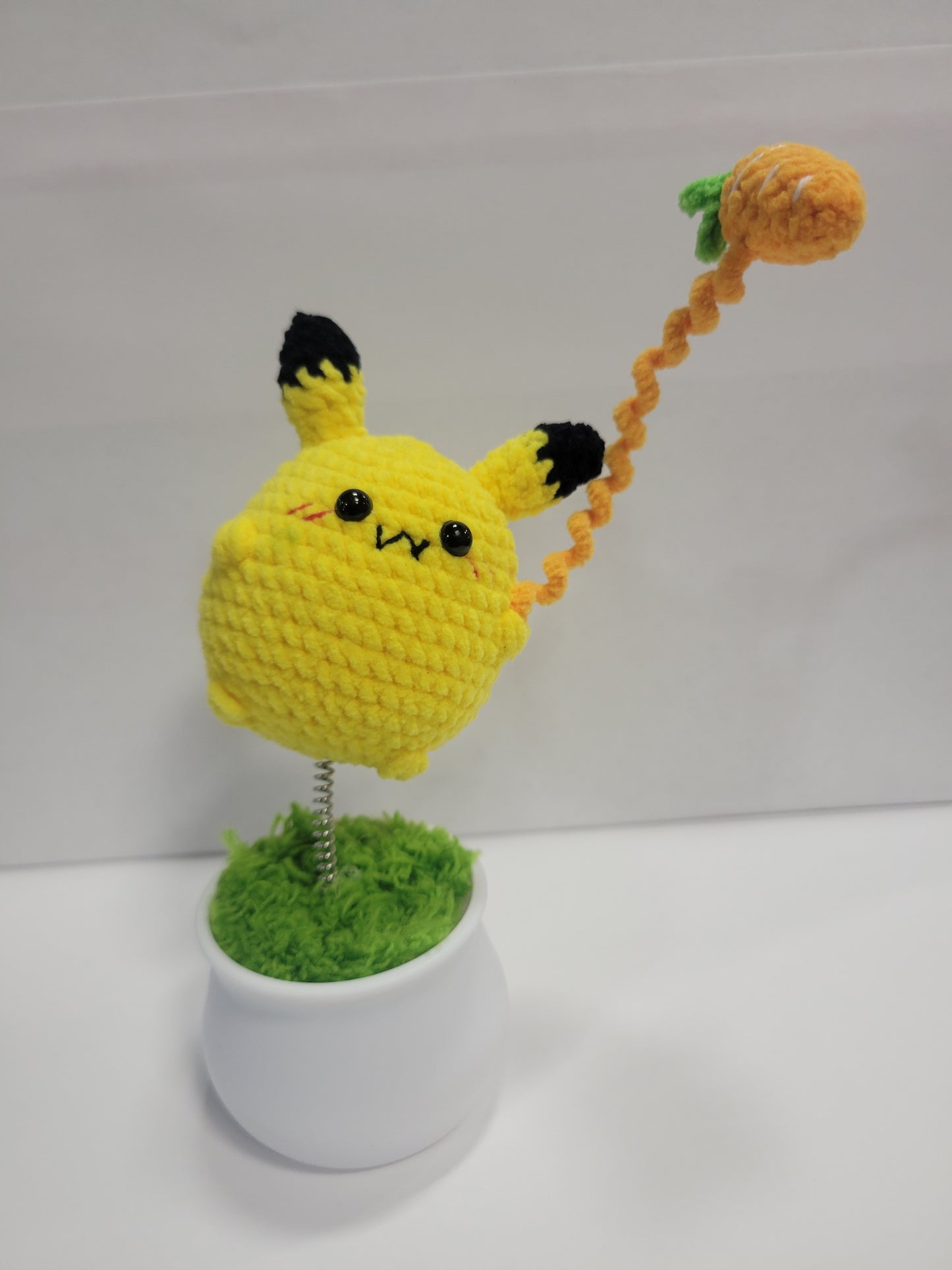 Pikachu Pot with Carrot