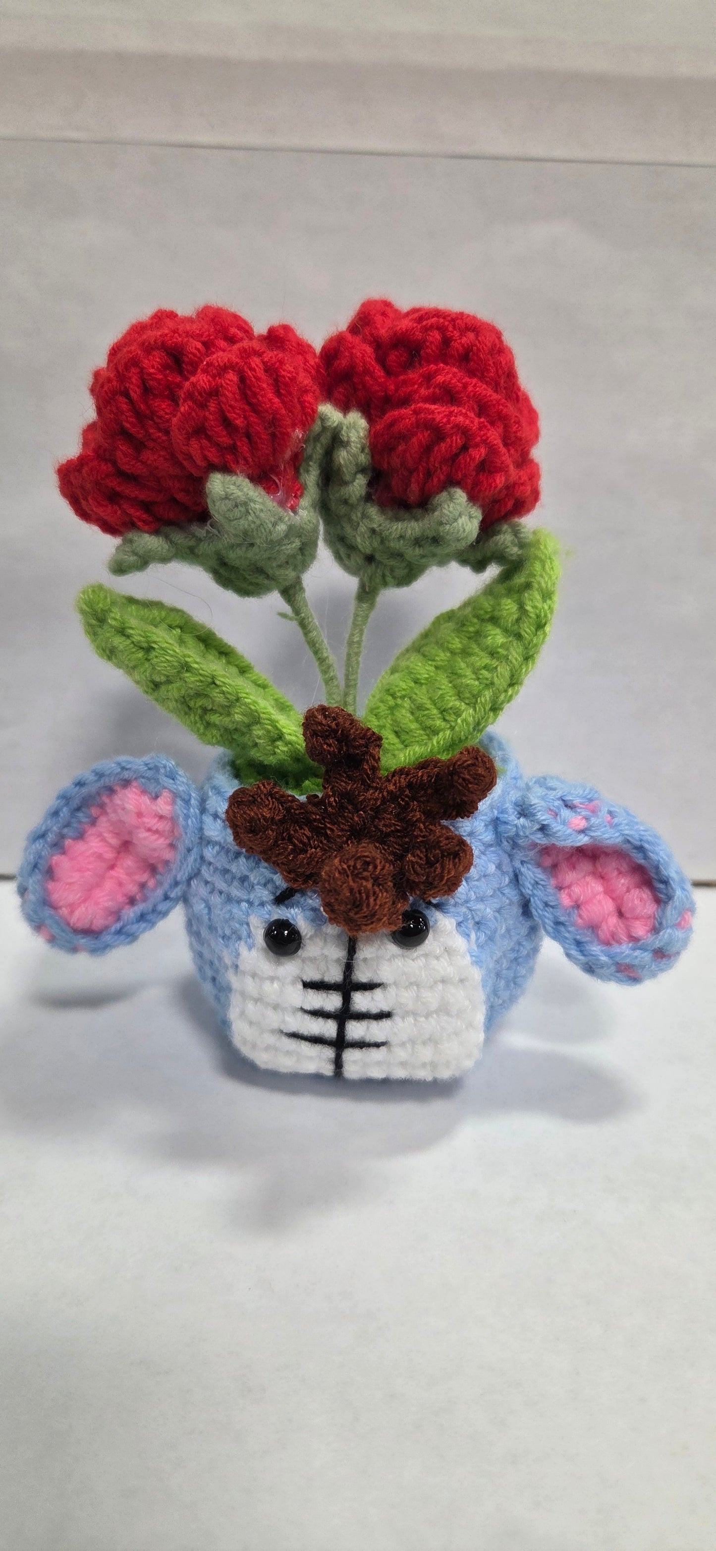 Crochet Animal Flowers Pot 2