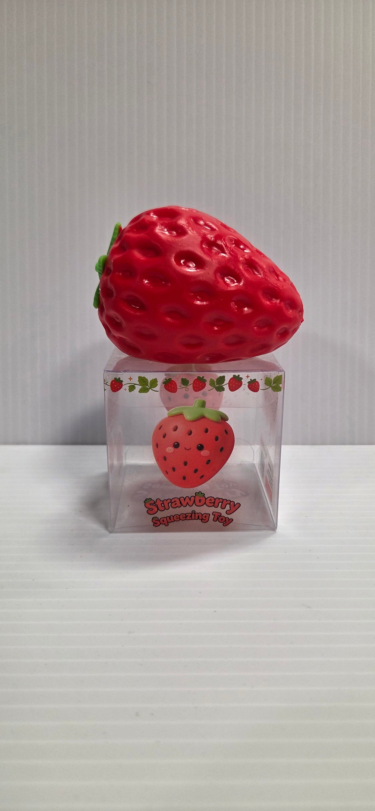 Strawberry Squeezing Toys