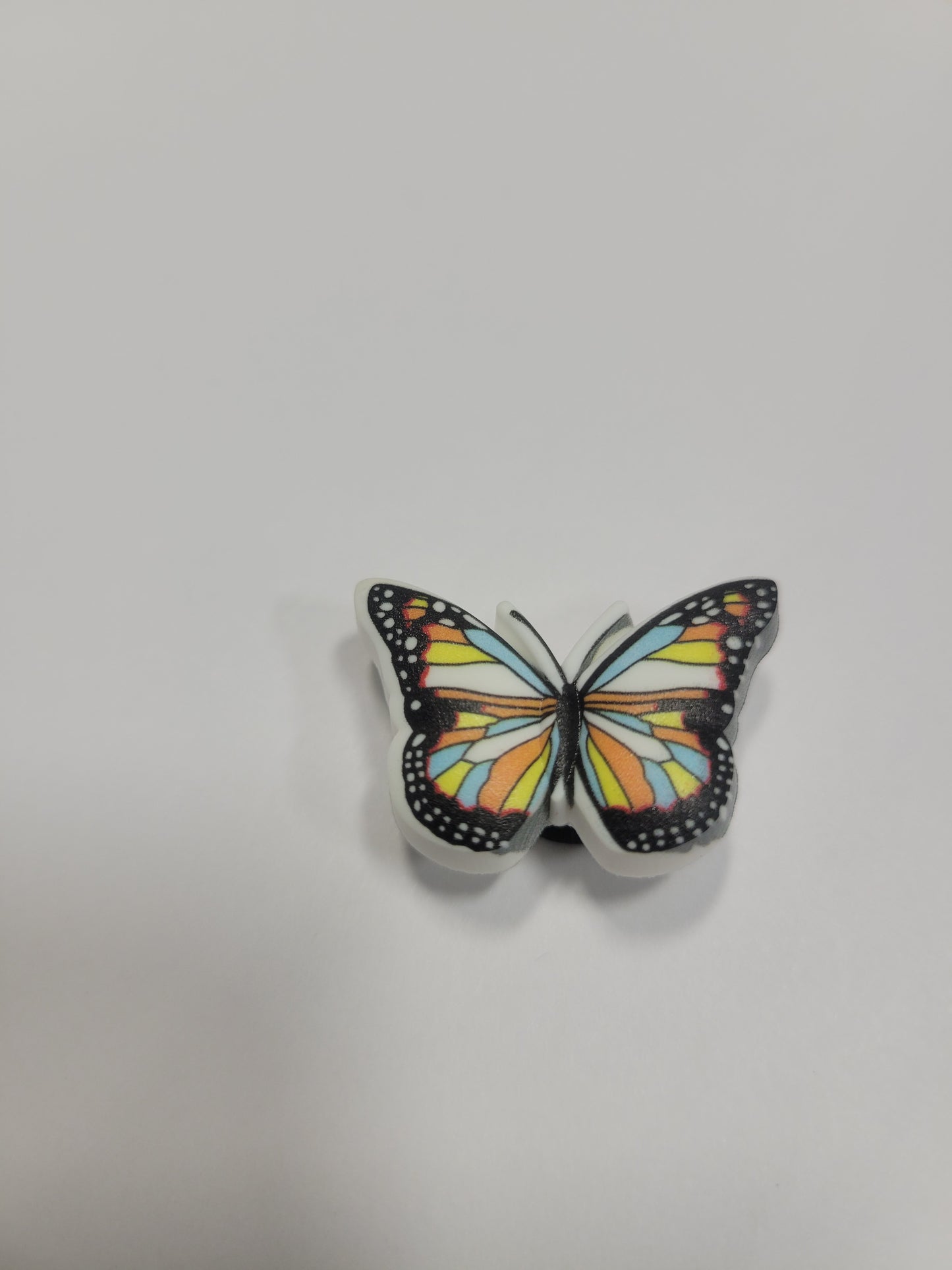 Yellow Monarch Butterfly Charm