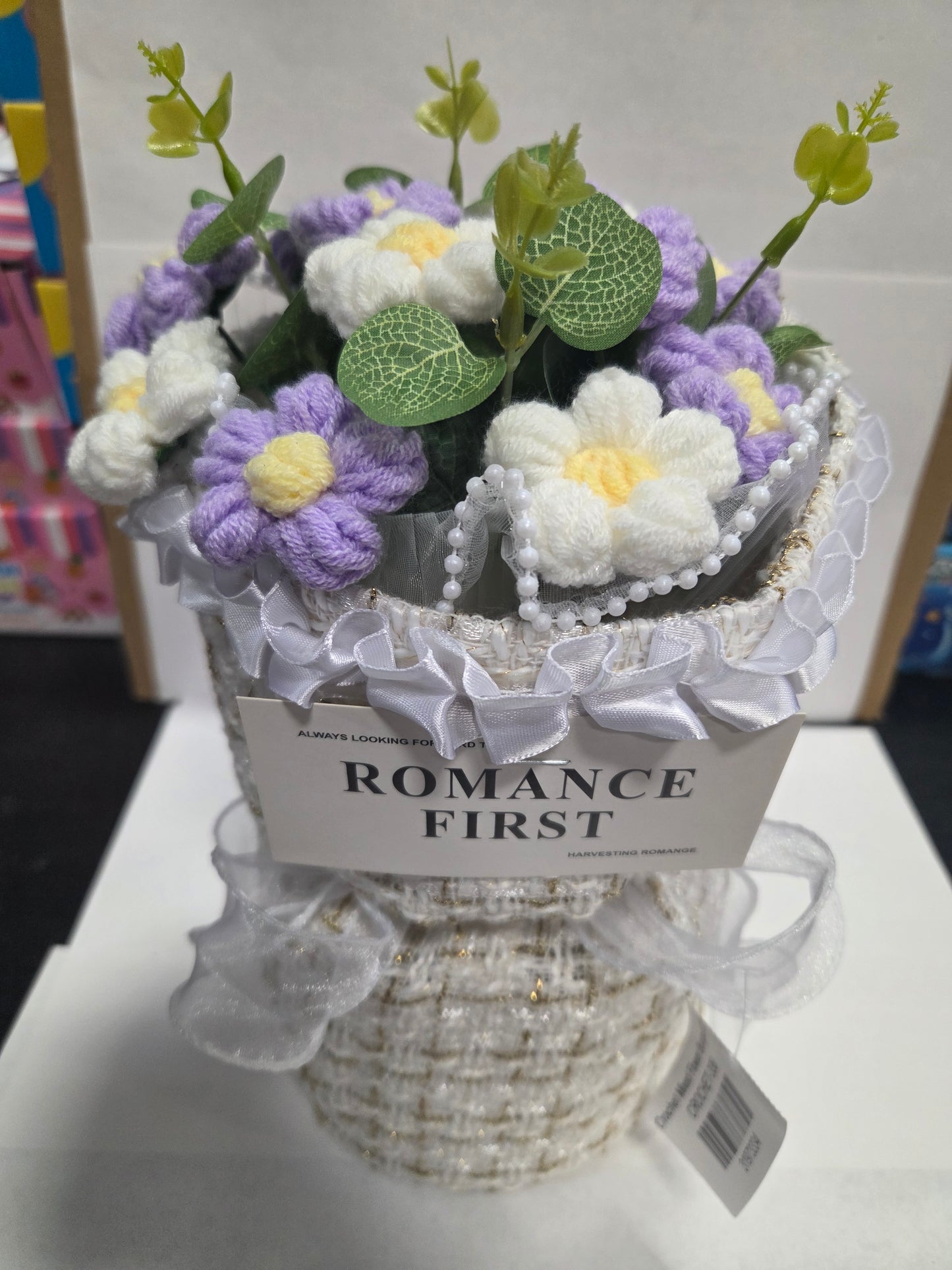 Crochet Mixed Flower Bouquet 2