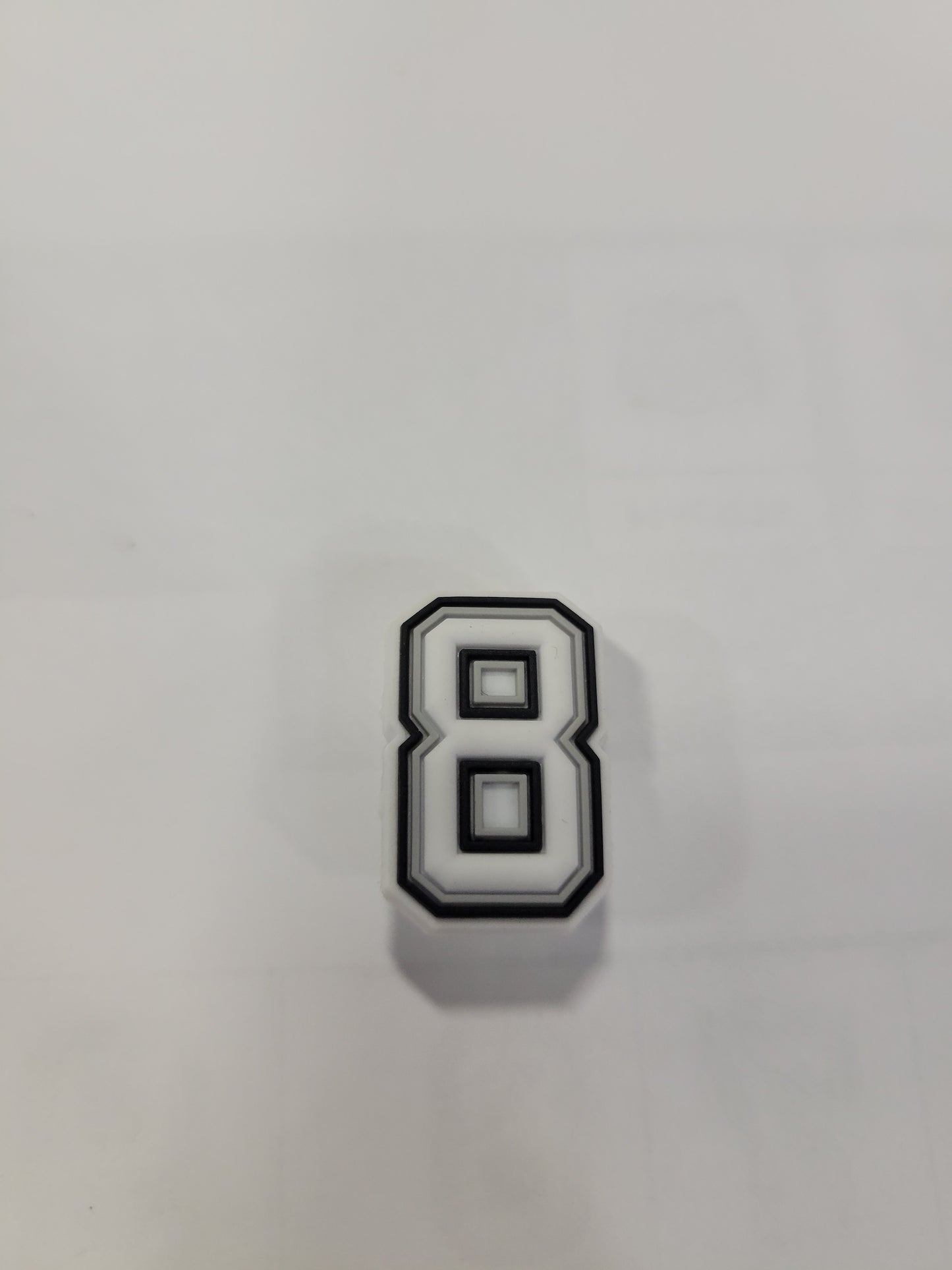 WHITE NUMBER 8