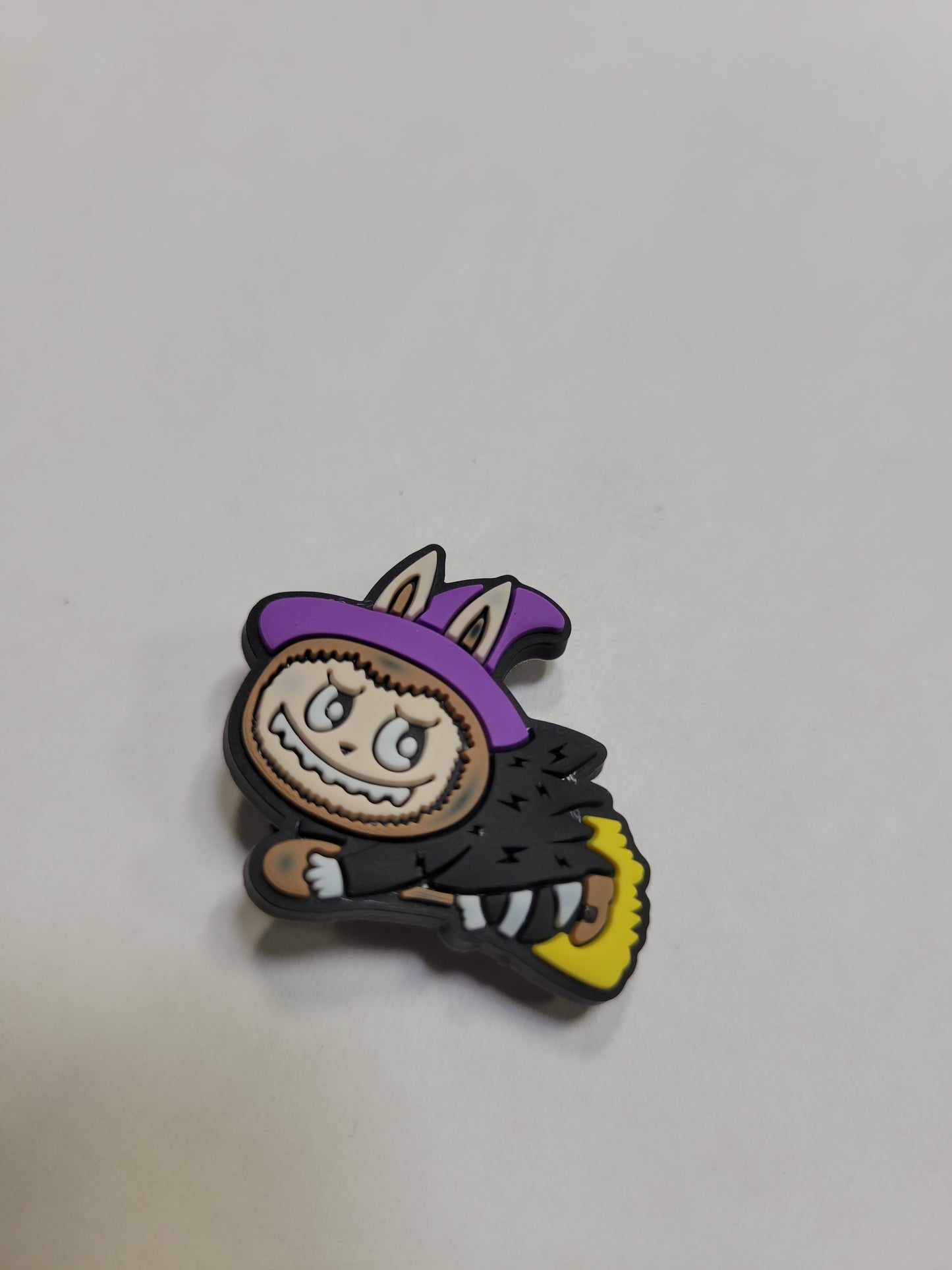Labubu Witch with Purple Hat Charm