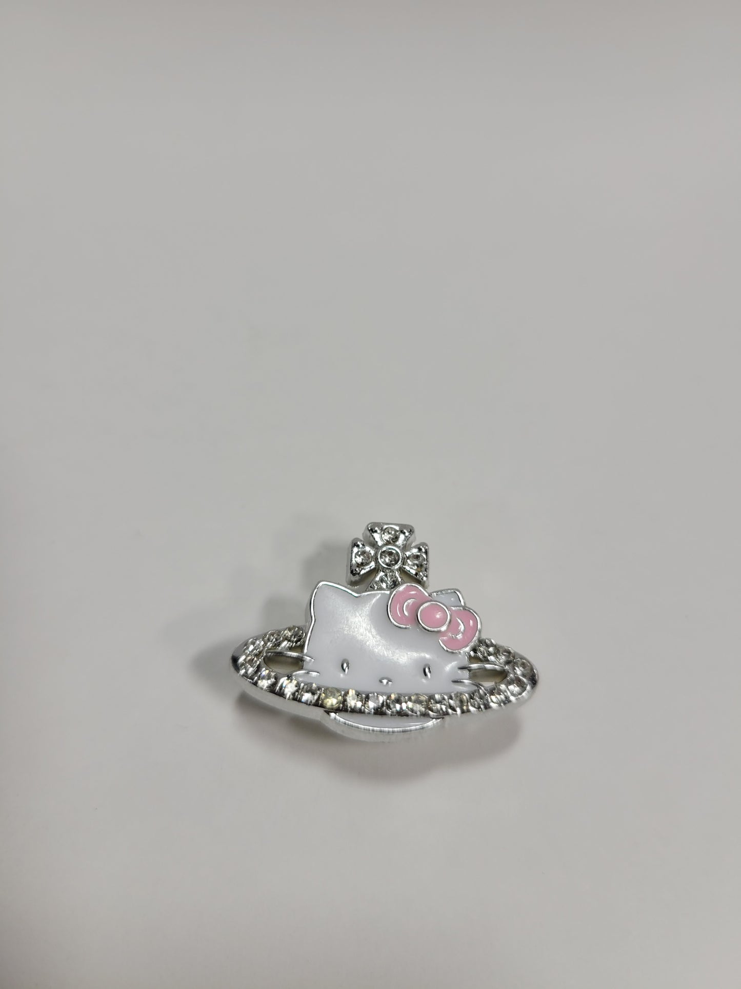 Hello Kitty Saturn Rhinestone Charm (Sanrio)