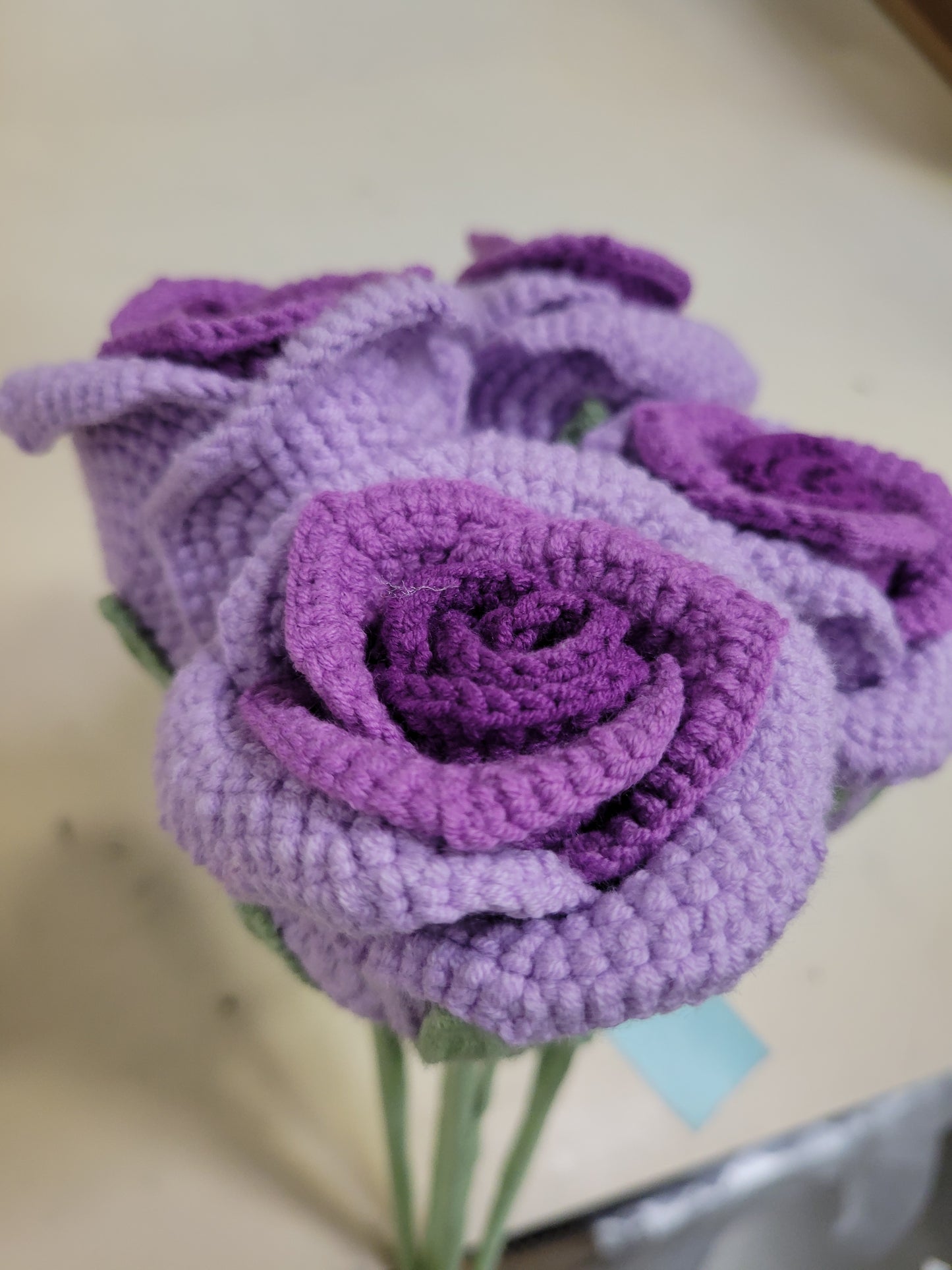 Single Flower Purple 01