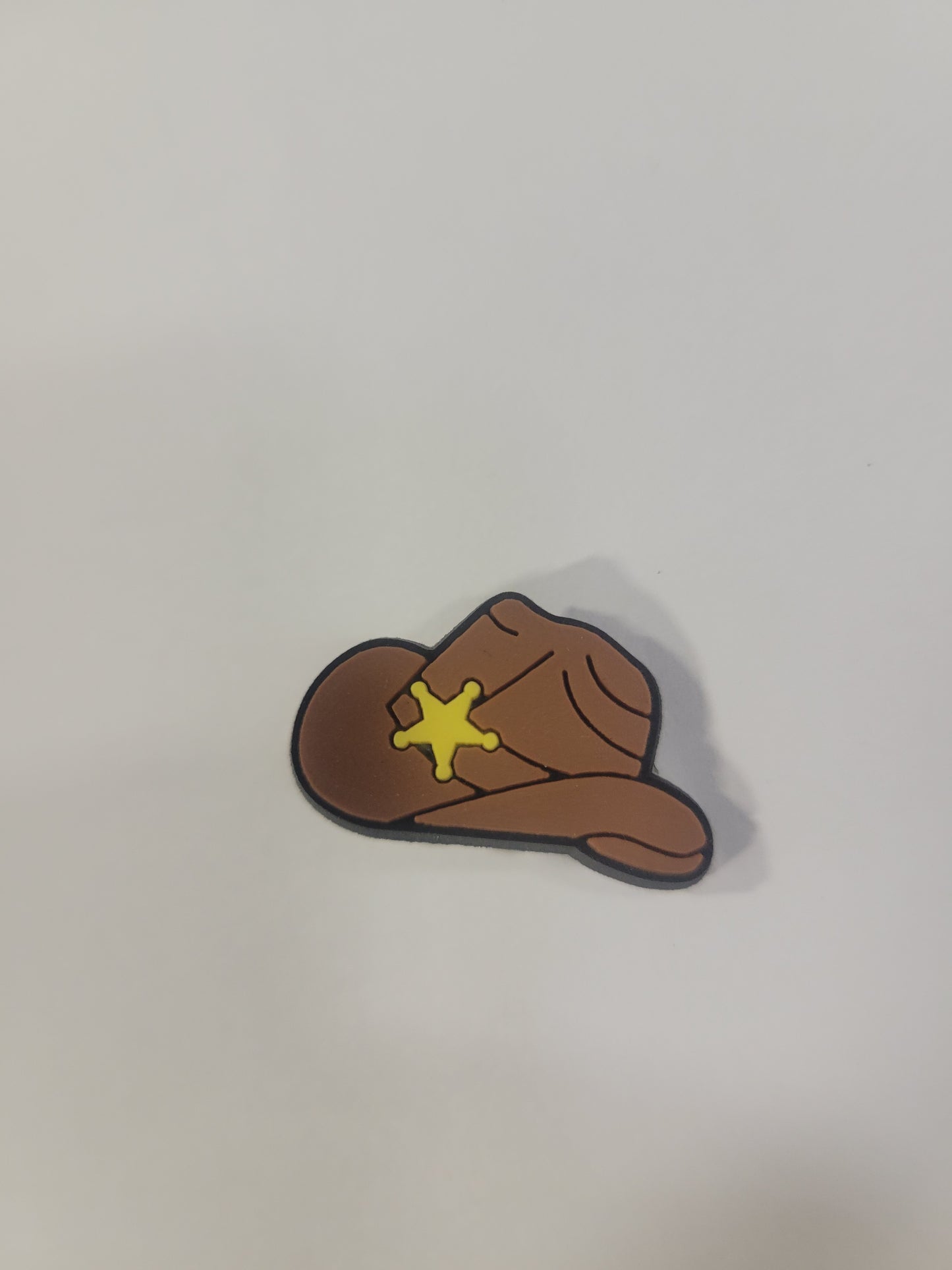 Sheriff Western Hat Shoe Charm