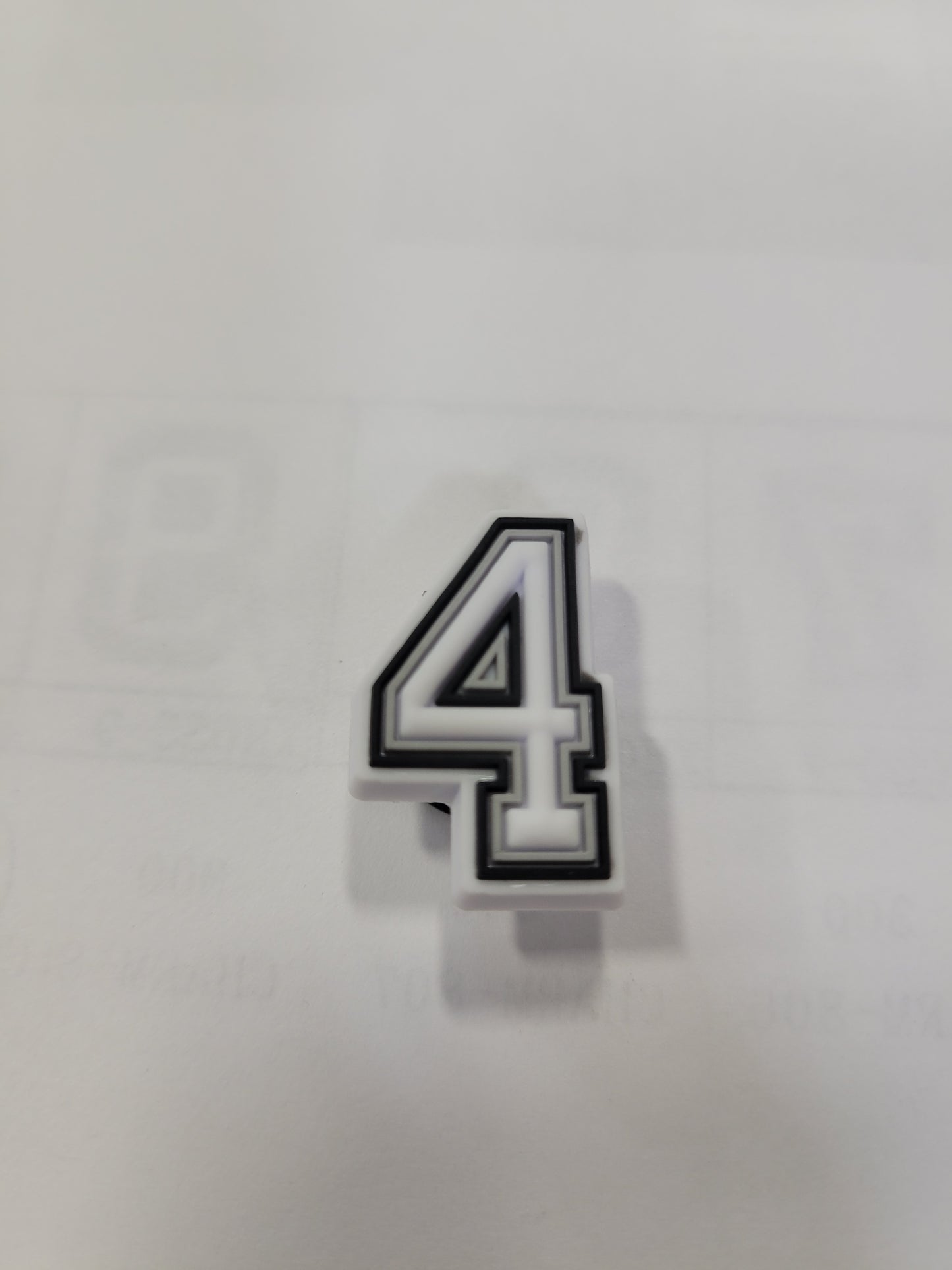 WHITE NUMBER 4