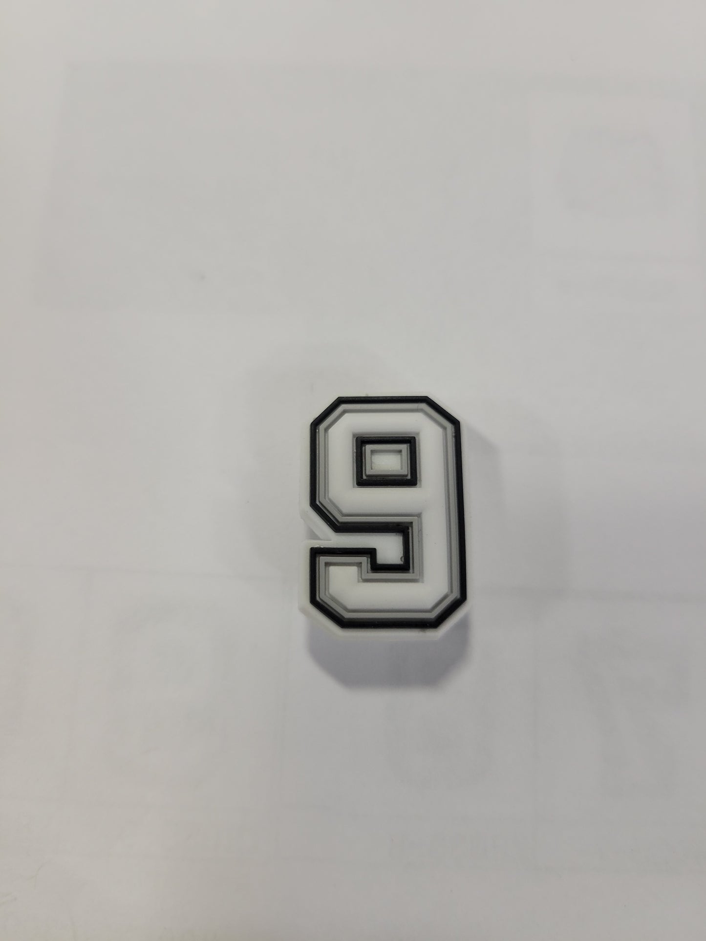 WHITE NUMBER 9