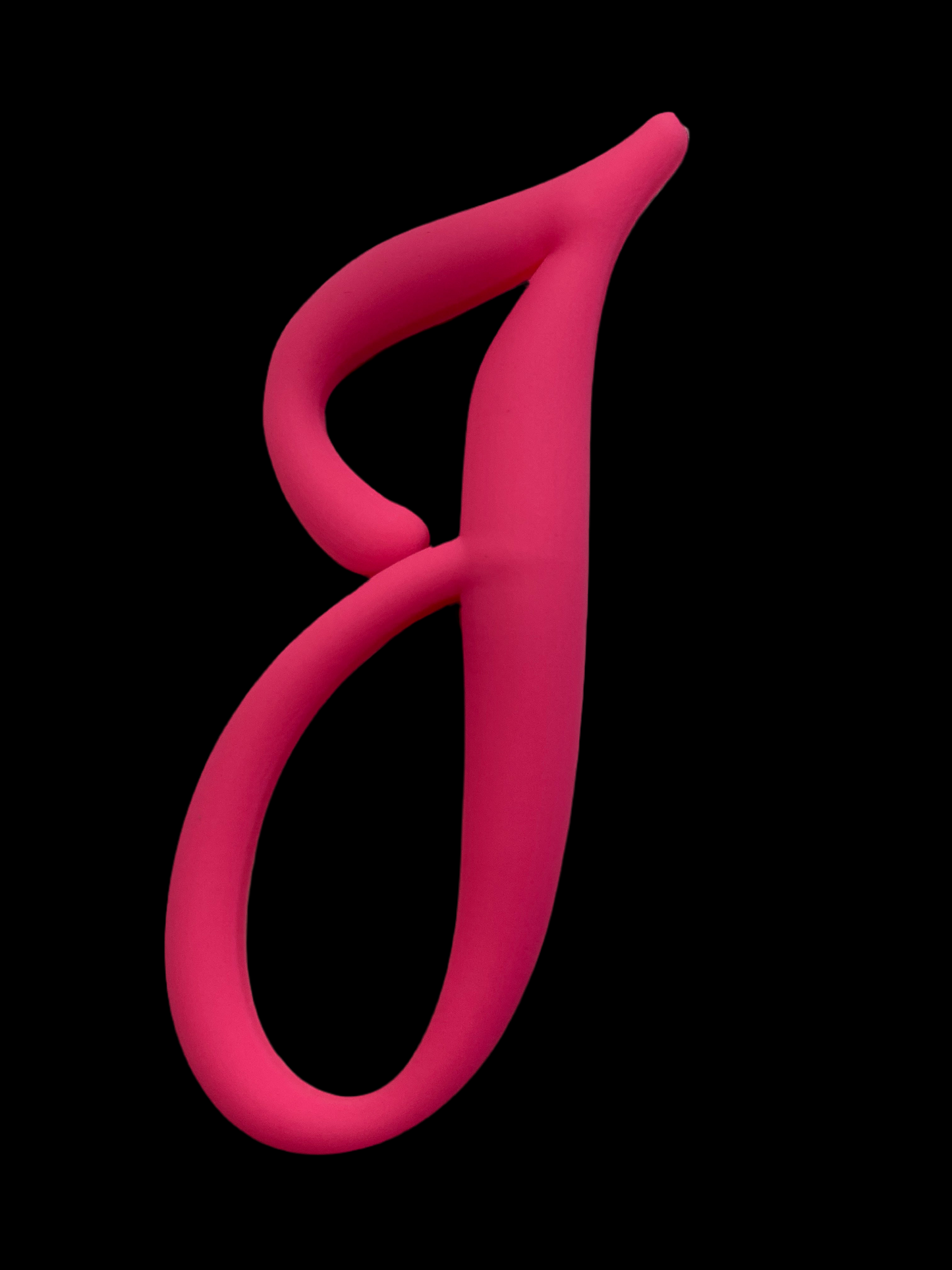 Pink Big Letter J
