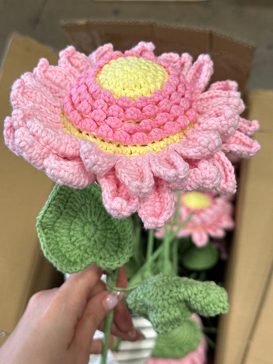 Single Flower Pink 01