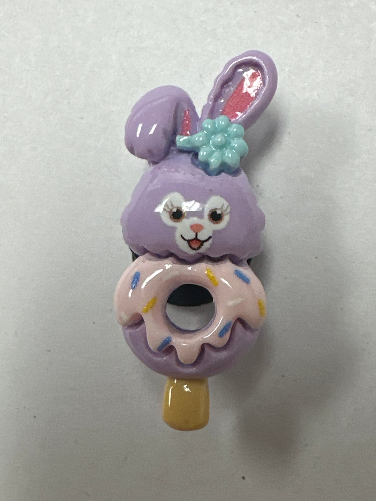 3D Stella Lou donut shoe charm