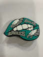 Philadelphia Eagles Lips Shoe Charm
