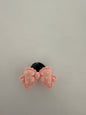 3D Charm -Bow Tie Pink