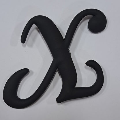 Black Big Letter X