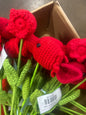 Crochet FlowerSea Horse Animal Big Size