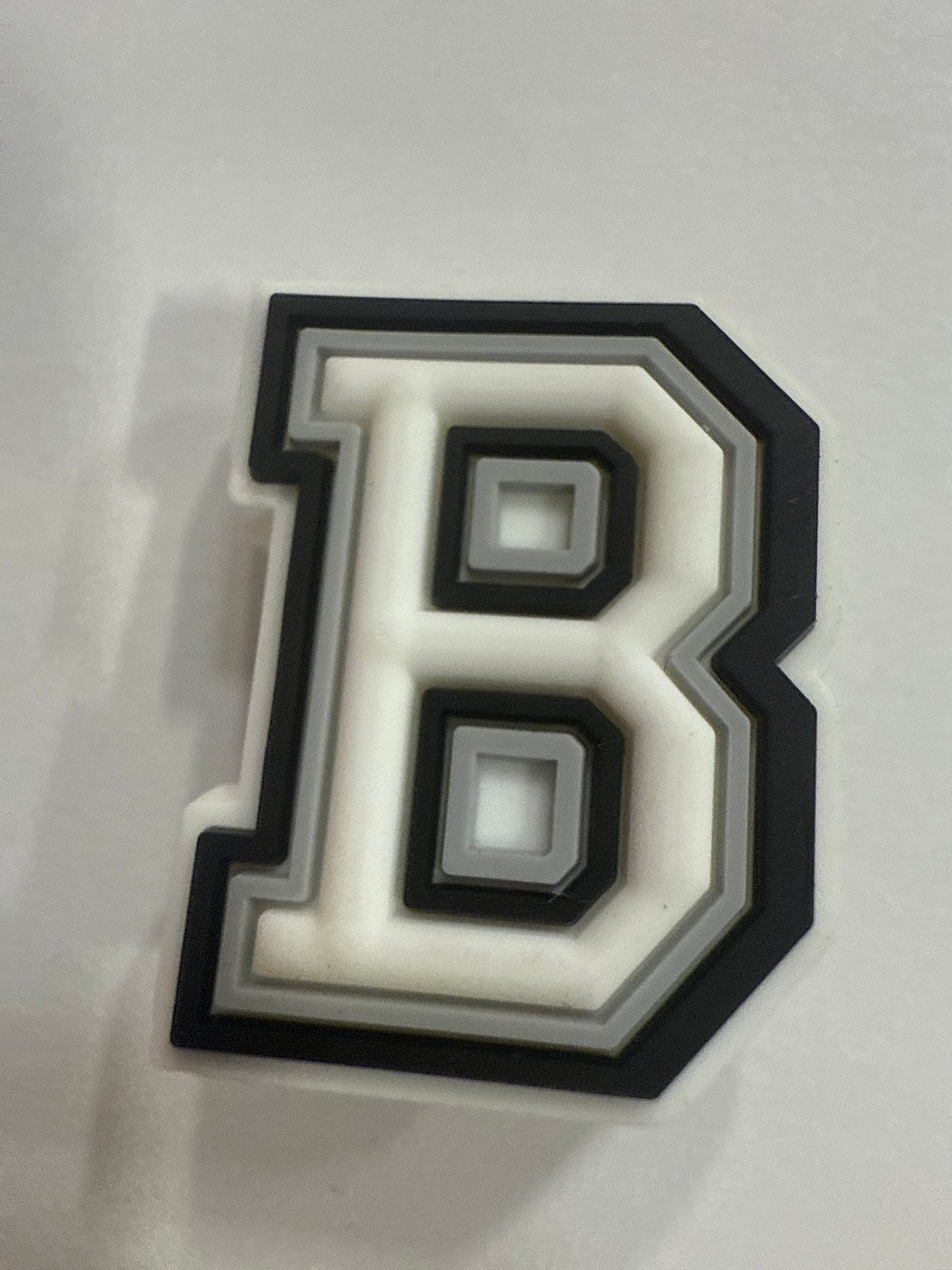 White Letter B