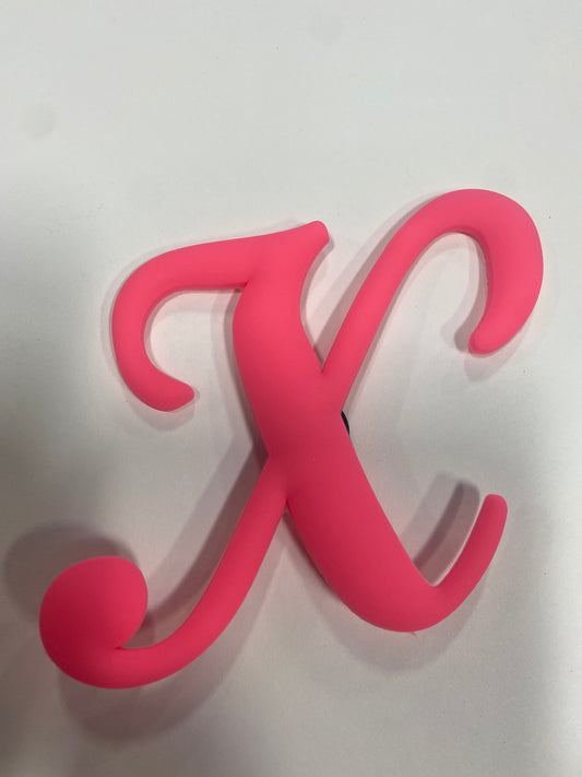 Pink Big Letter X