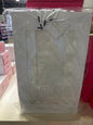 White bags for bouquets