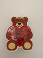 Glitter  Bear -Heart