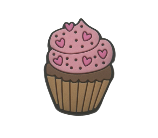Cupcake Pink Heart