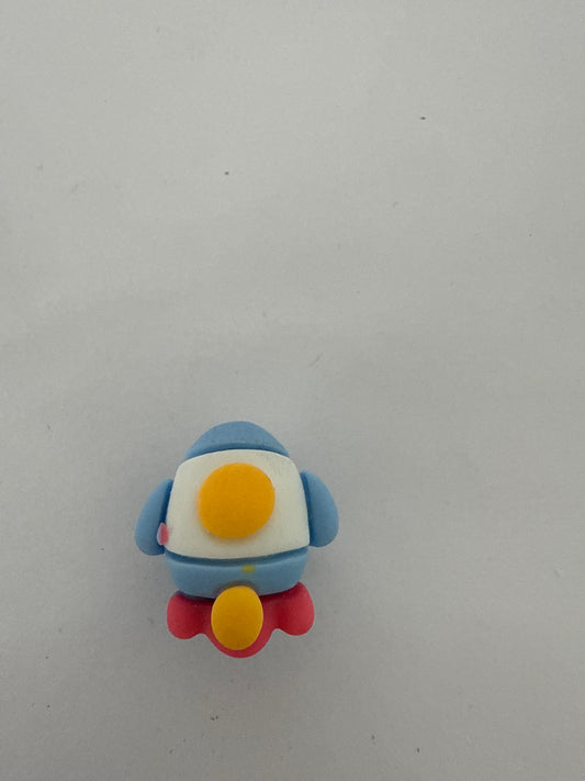 3D Charm -Space Roket-01