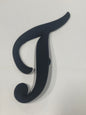 Black Big Letter T