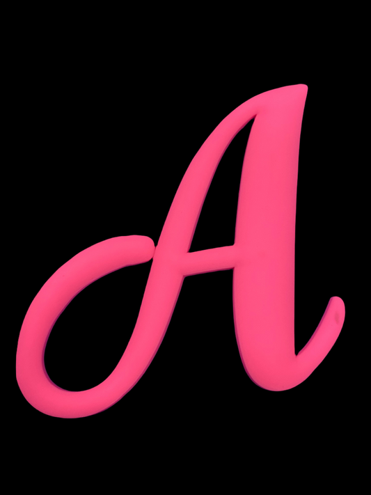 Pink Big Letter A