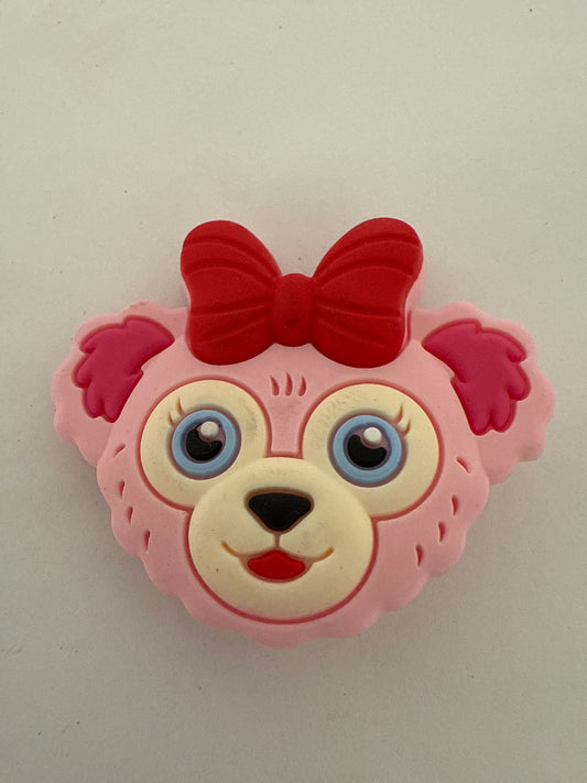3D Charm -Pink Monkey Girl