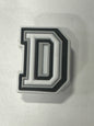 White Letter D