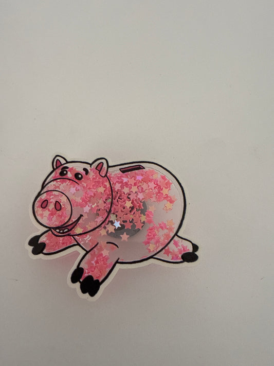 Glitter Toy Story -Pig