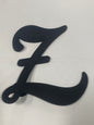 Black Big Letter Z