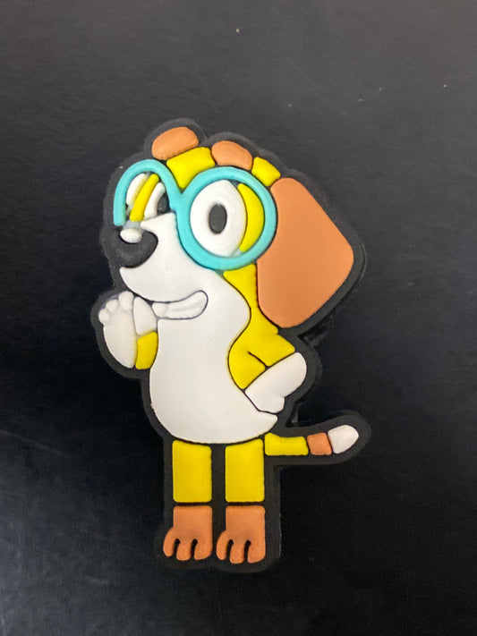 Shoe Charm Dog MQ011-08-Bluey