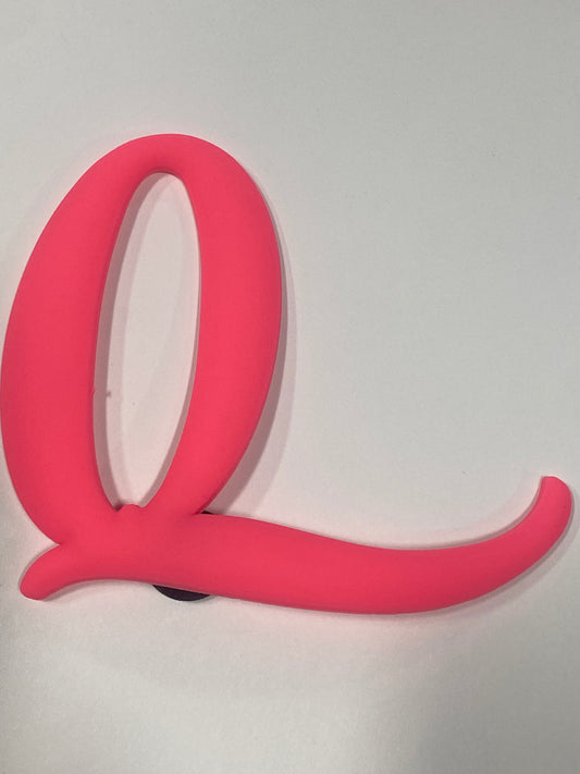 Pink Big Letter Q