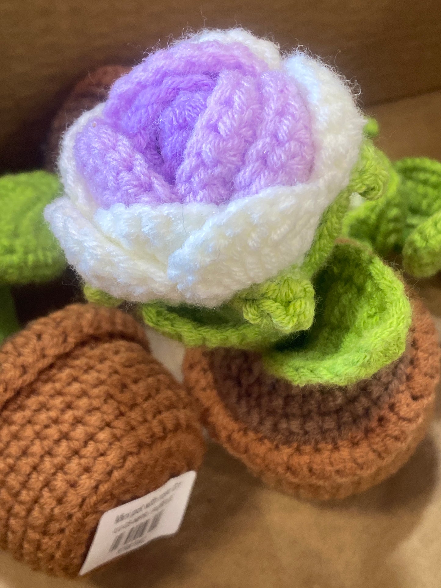 Mini pot with rose 01