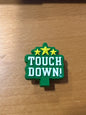 Touch down shoe charm