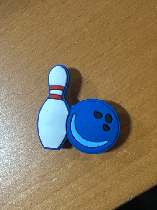 Bowling shoe charm