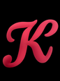 Pink Big Letter K