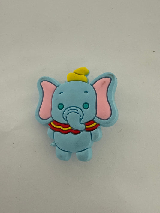 3D Charm -Blue Elephant-01