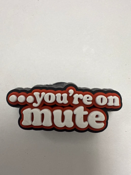 You’re on mute
