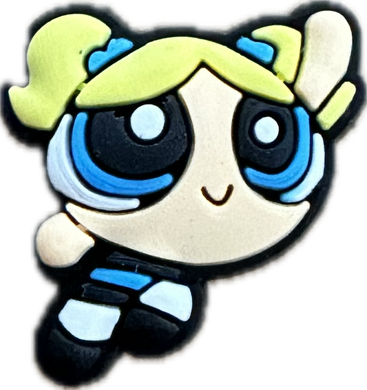 Universal_Pin Cartoon Powerpuff Girls Yellow-Beige