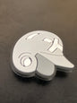 HELMET BASEBALL GRAY