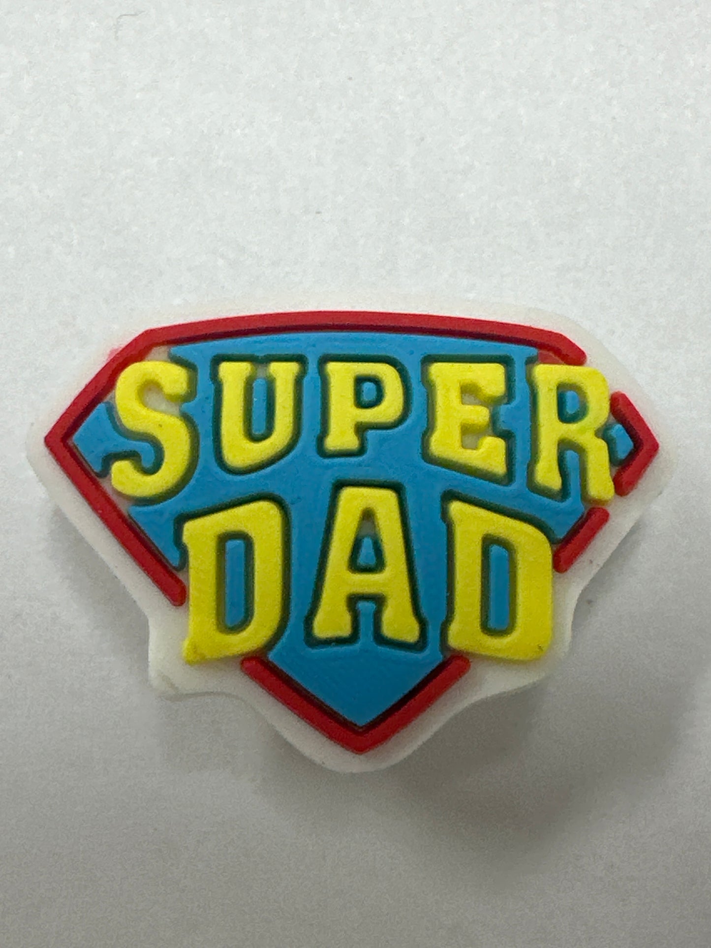 Super dad shoe charm